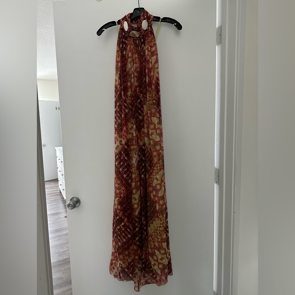 Women’s Beachy Patterned Maxi Dress